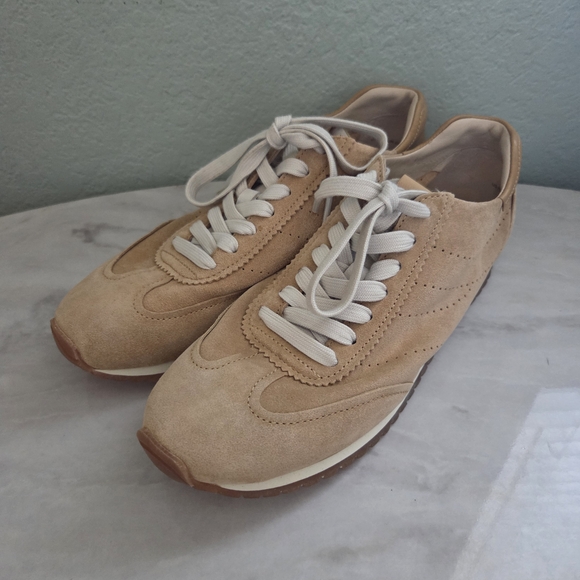 Vince Oasis Runner Suede Sneakers Womens 7/37 - Picture 2 of 11